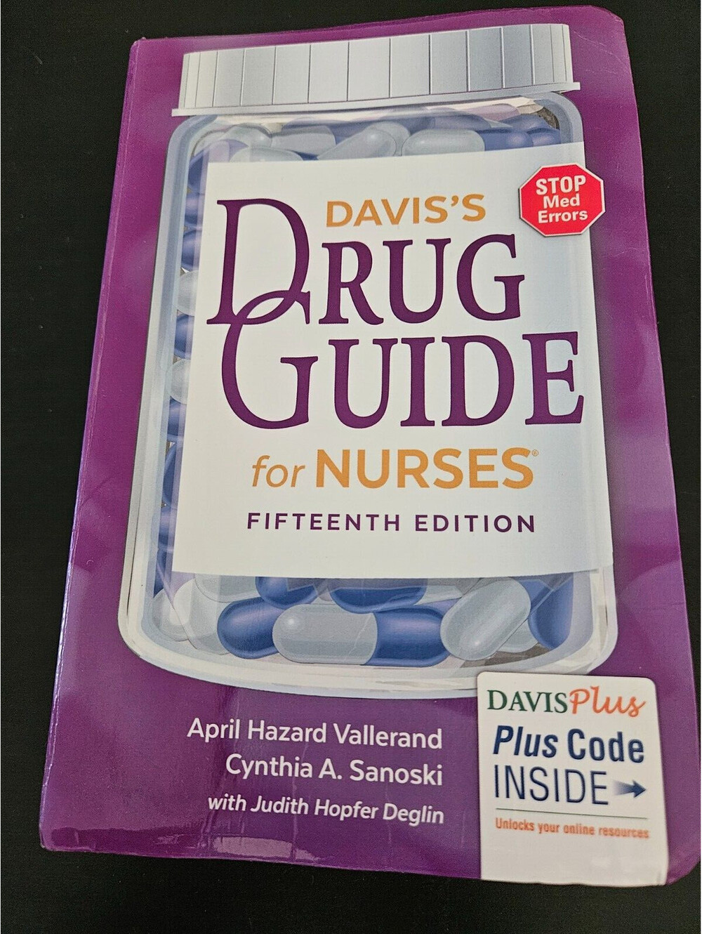 Davis’s Drug Guide For Nurses 15th Edition NO CODE